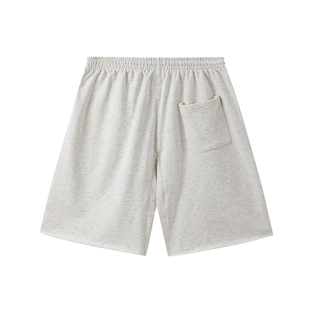 Saint Michael Angular Font Graphic Logo Sweat Shorts