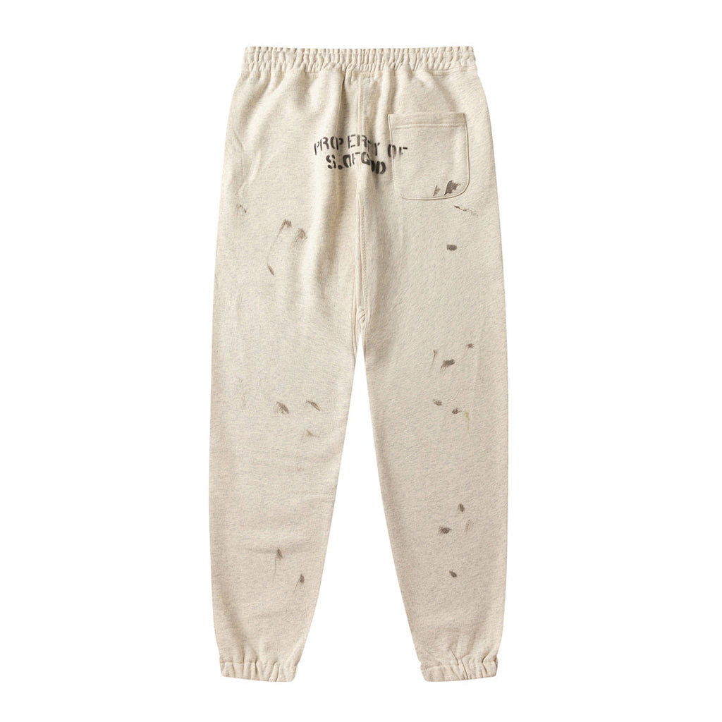 Saint Michael ST334 Grid Panel Graphic Sweatpants