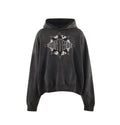 Saint Michael ST915 Gothic Cross Graphic Hoodie