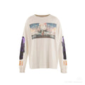 Saint Michael Fine Art Graphic & Back Typography Sweatshirt