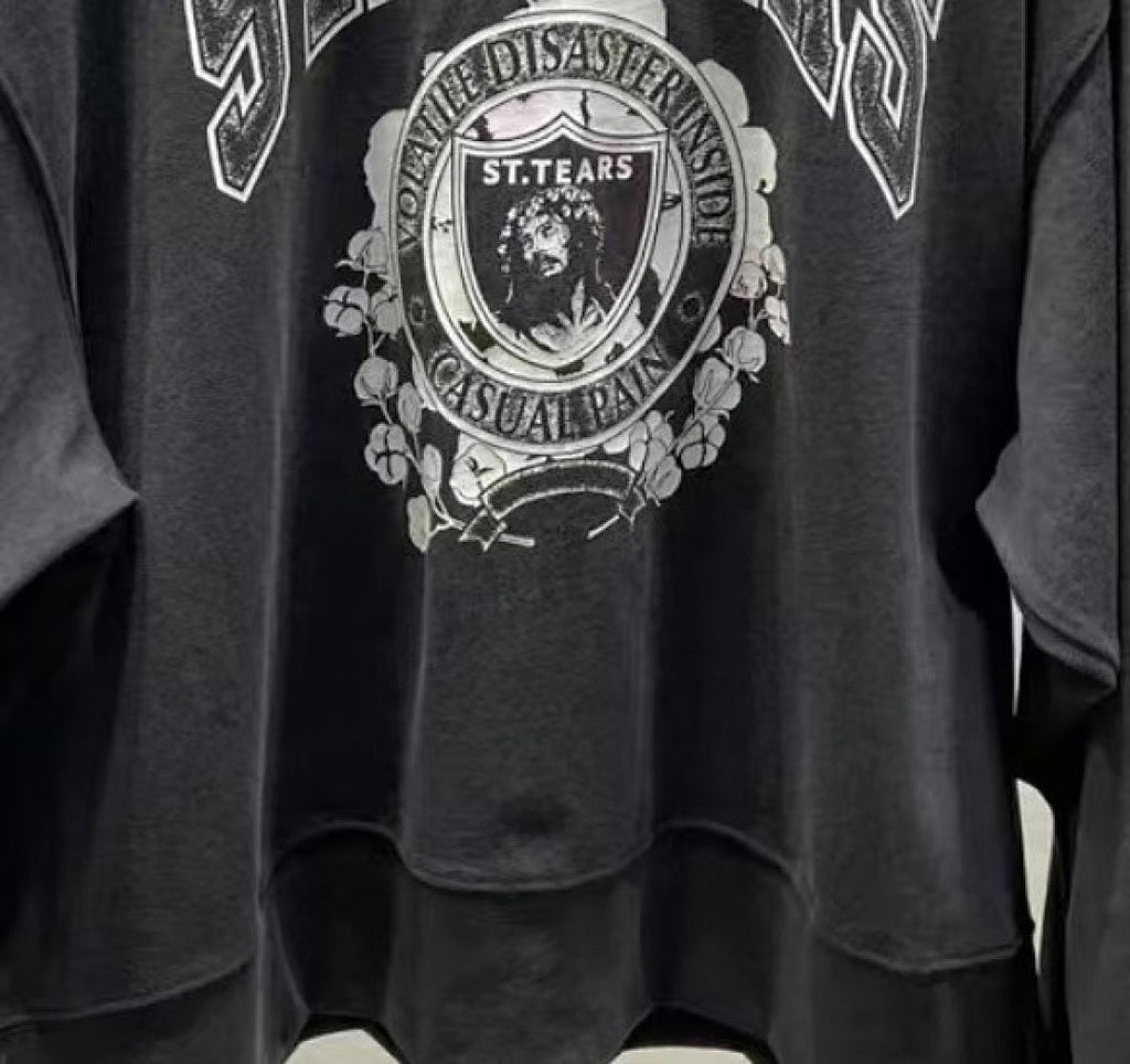 Saint Michael ST1024 Arch Logo Graphic Sweatshirt