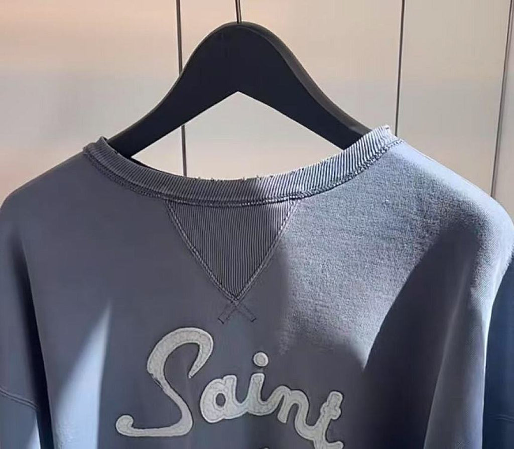 Saint Michael ST1031 Script Logo Sweatshirt