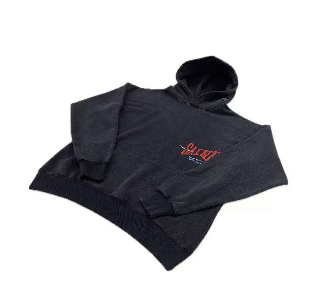 Saint Michael ST1021 Small Front Logo Hoodie
