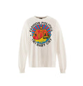 Saint Michael Circular Graphic Badge Print Sweatshirt