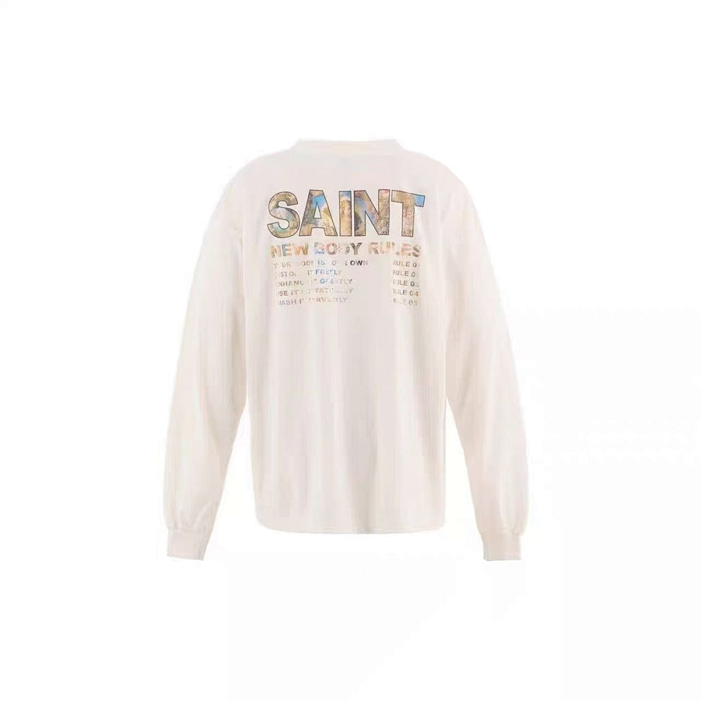 Saint Michael Metallic Arch Logo Vintage Sweatshirt