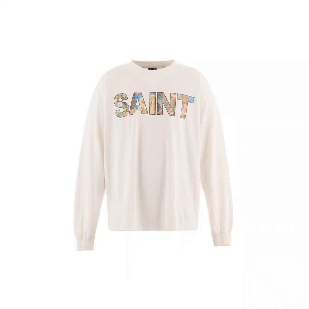 Saint Michael Metallic Arch Logo Vintage Sweatshirt