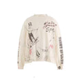 Saint Michael Sketch Line Art Graphic Sweatshirt