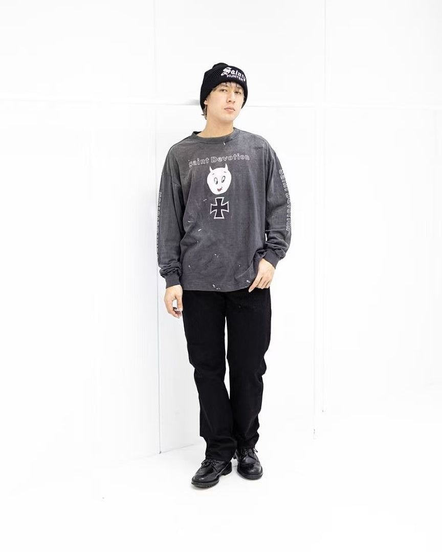 Saint Michael Devil Illustration Graphic Sweatshirt