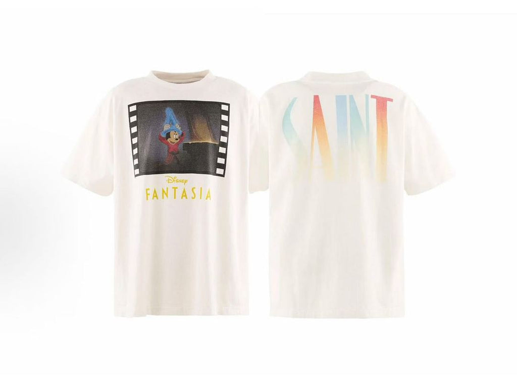 Saint Michael Fantasia Film Still Graphic Logo T-Shirt