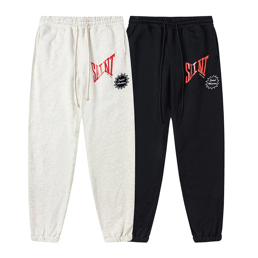Saint Michael ST906 Cross Logo Sweatpants