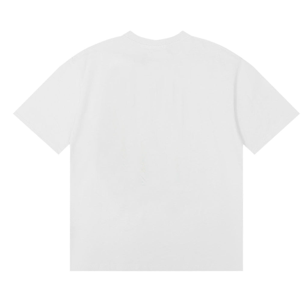 Rhude T Shirts Graffiti Printing Cotton Casual Short Sleeve Men and Women