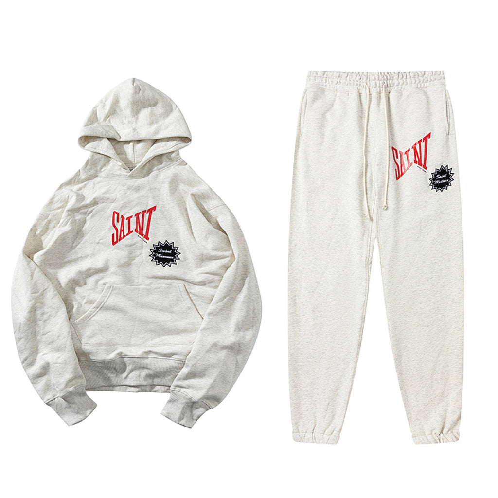 Saint Michael ST906 Cross Logo Sweatpants