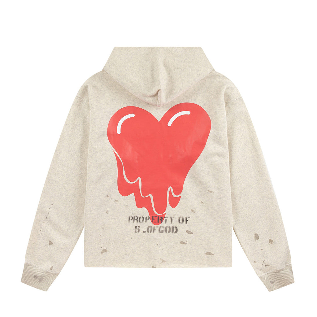 Saint Michael ST122 EU Heart Graphic Hoodie