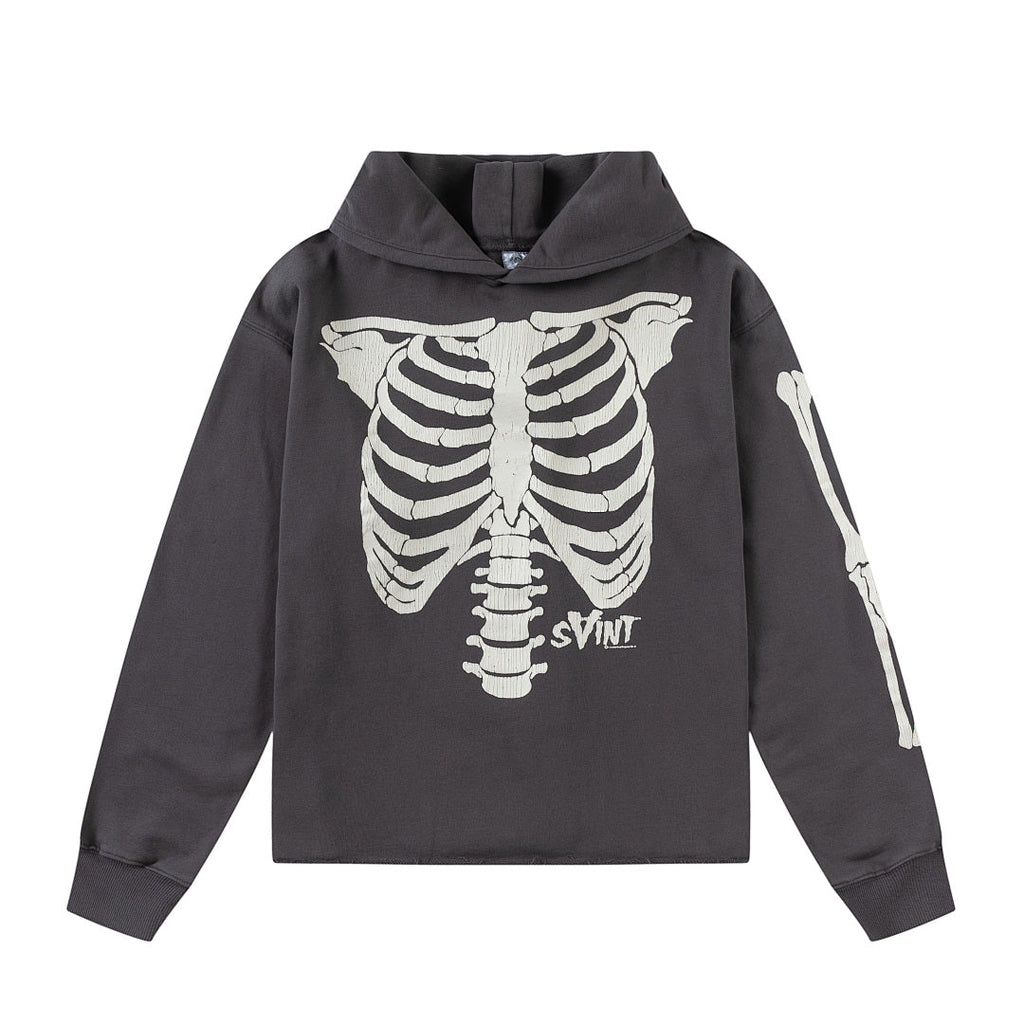Saint Michael ST148 Skeleton Graphic Hoodie