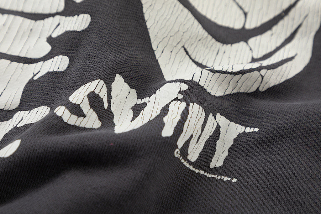 Saint Michael ST148 Skeleton Graphic Hoodie
