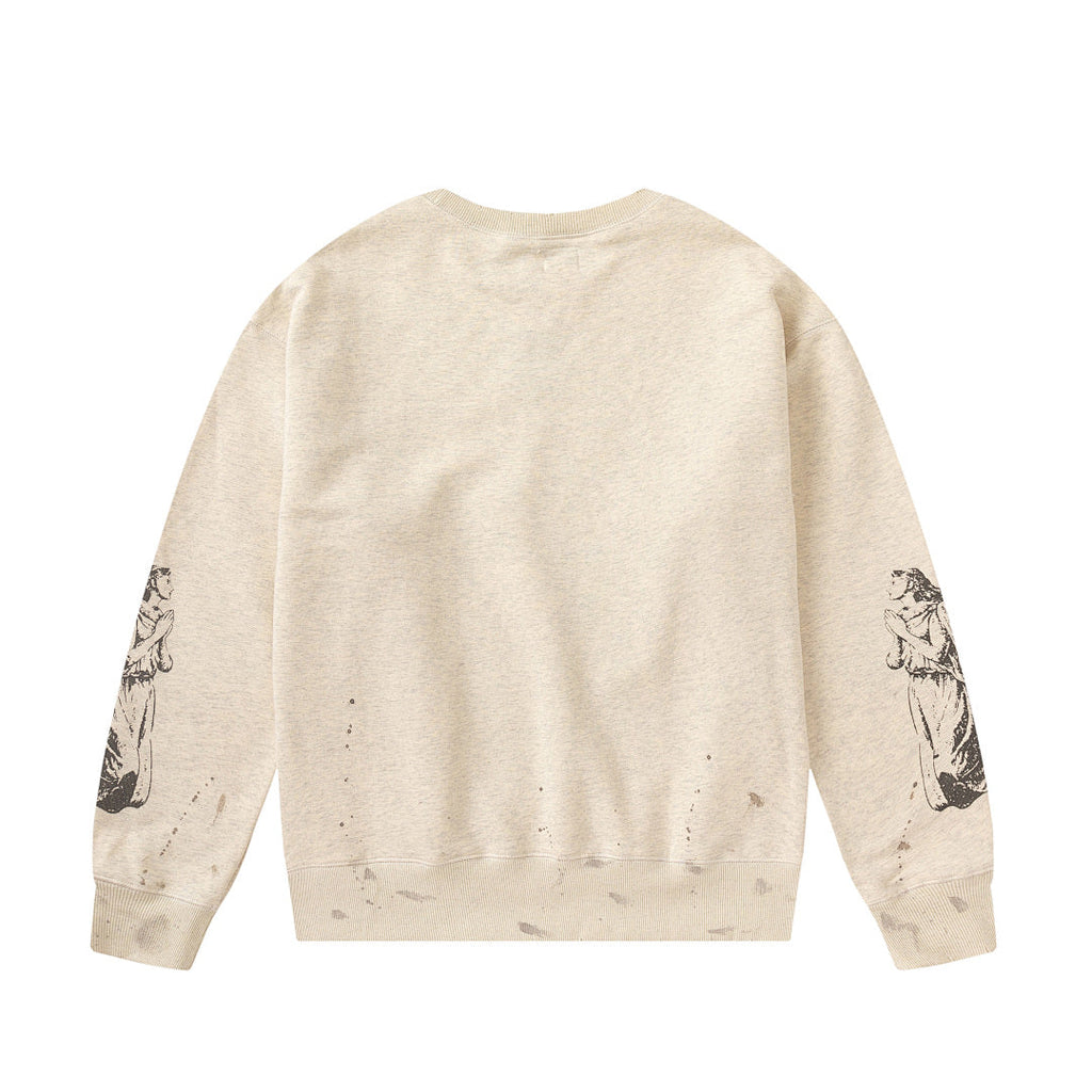 Saint Michael ST331 Multi-Graphic Sleeve Print Sweatshirt
