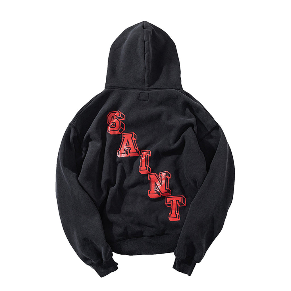 Saint Michael ST900 Graphic Motif Pullover Hoodie