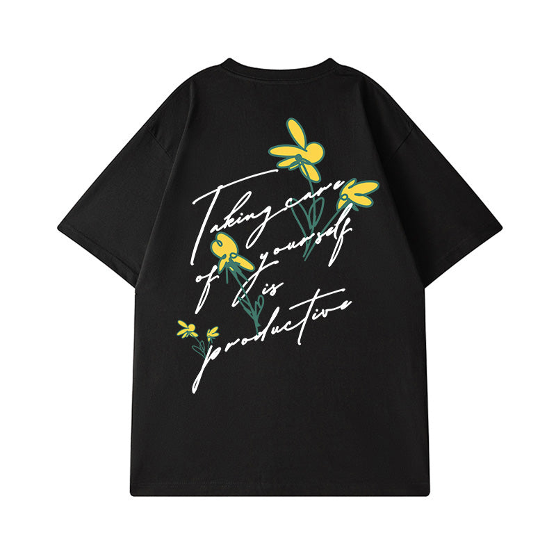 #HS-DT1990# Trendy Casual Short-Sleeved T-Shirt