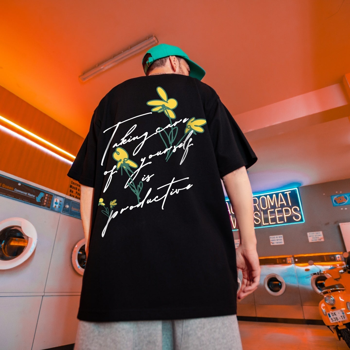 #HS-DT1990# Trendy Casual Short-Sleeved T-Shirt