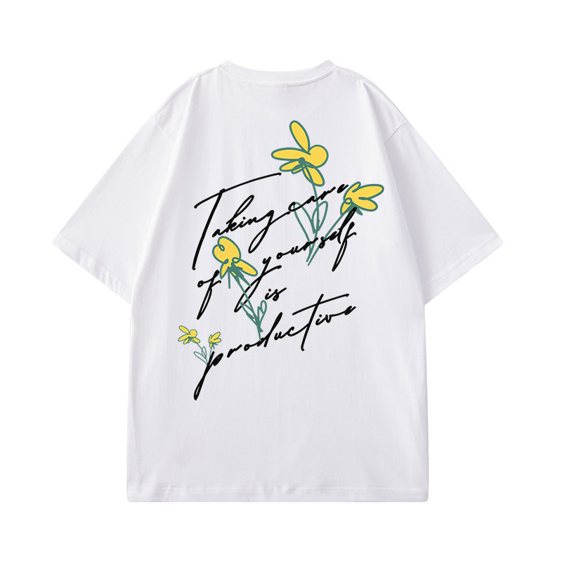 #HS-DT1990# Trendy Casual Short-Sleeved T-Shirt