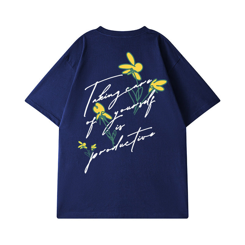 #HS-DT1990# Trendy Casual Short-Sleeved T-Shirt