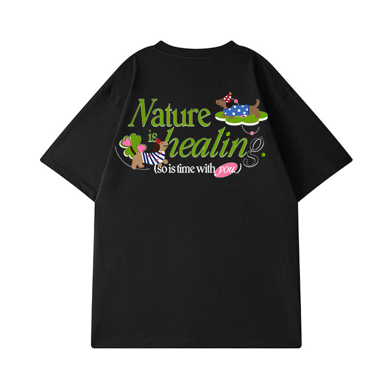 #HS-DT2002# Trendy Casual Short-Sleeved T-Shirt