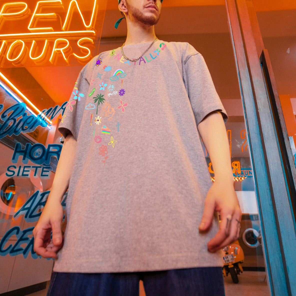 #HS-DT2005# Trendy Casual Short-Sleeved T-Shirt
