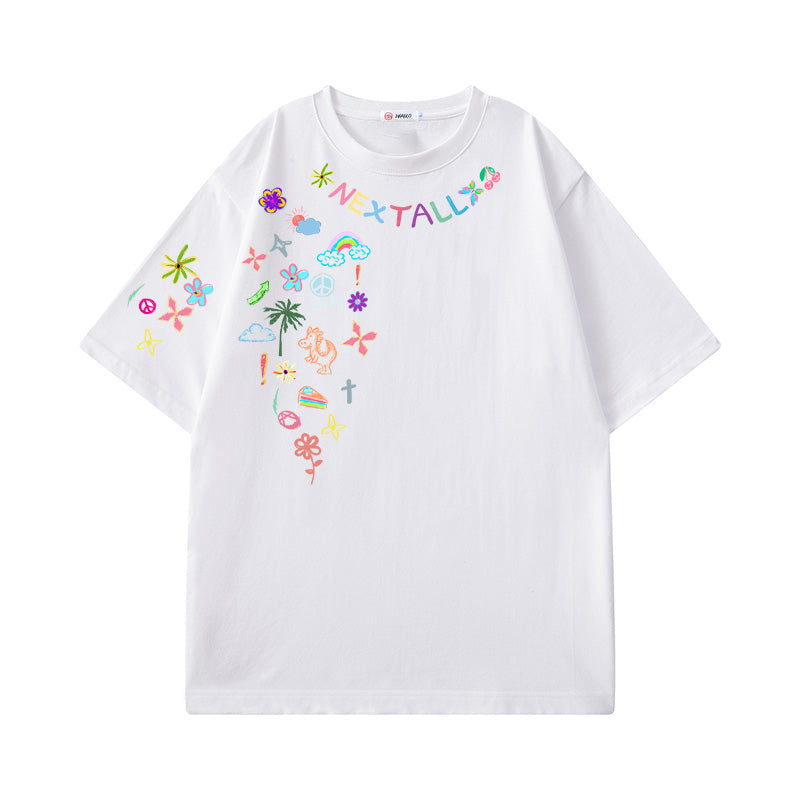 #HS-DT2005# Trendy Casual Short-Sleeved T-Shirt