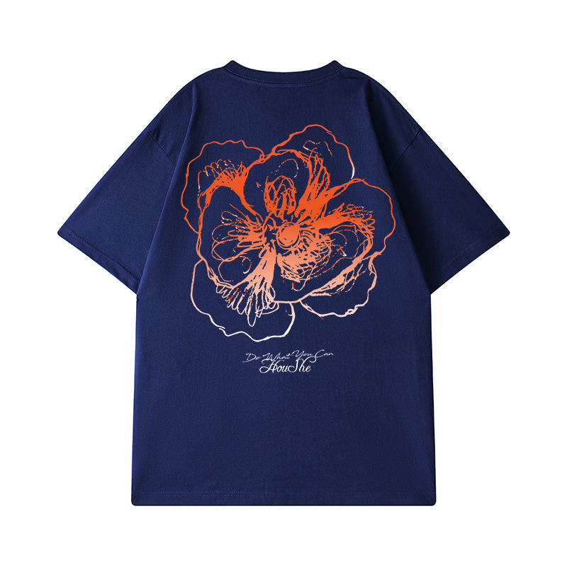 #HS-DT2009# Trendy Casual Short-Sleeved T-Shirt