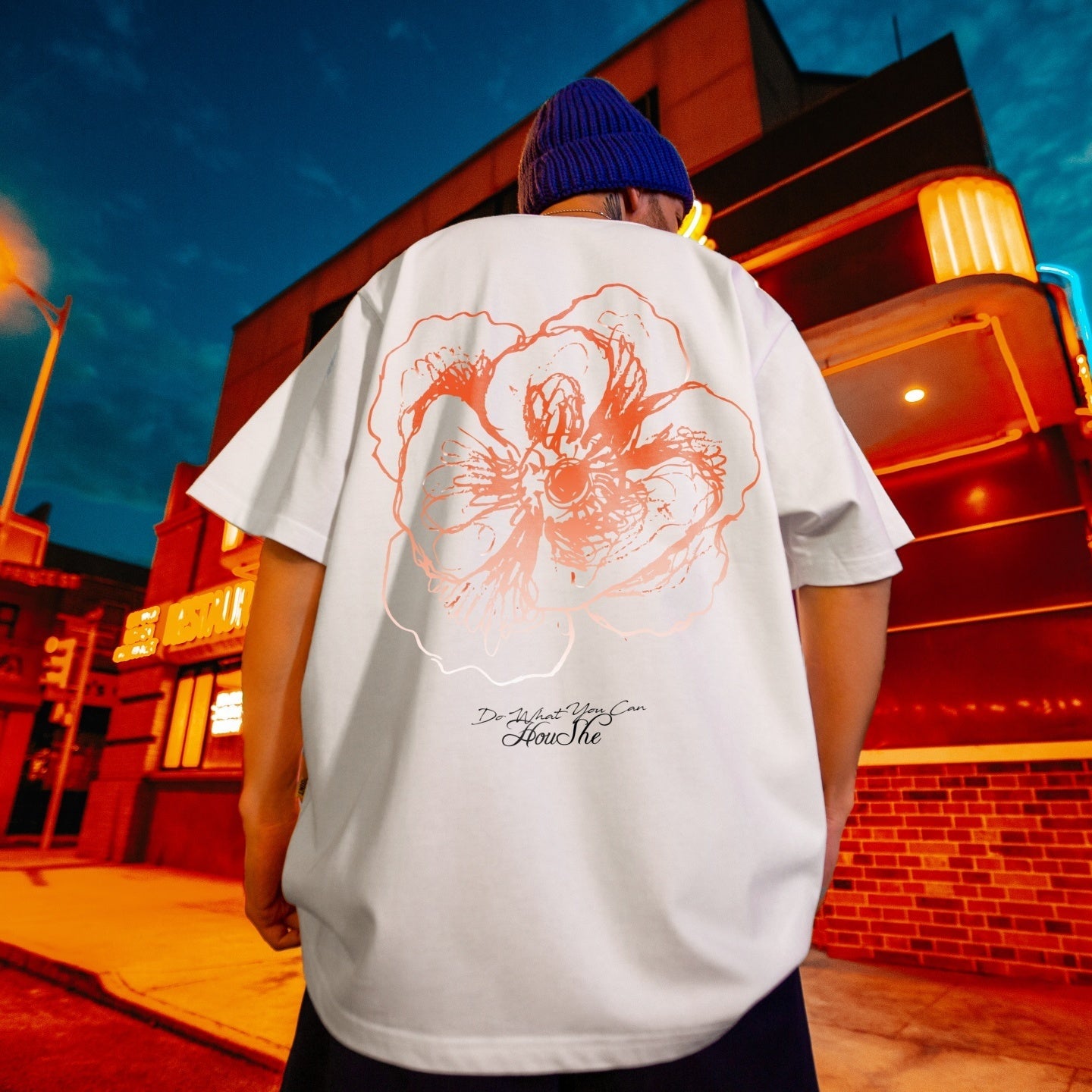 #HS-DT2009# Trendy Casual Short-Sleeved T-Shirt