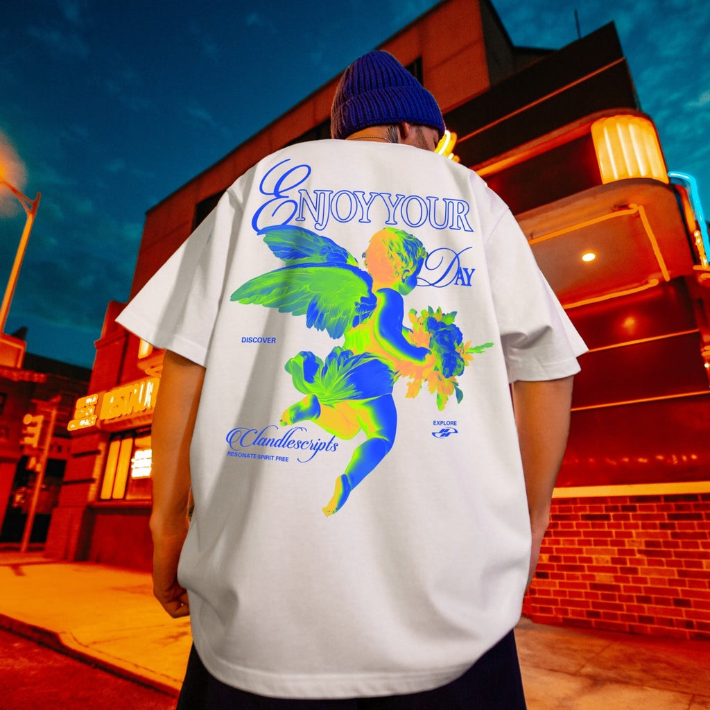 #HS-DT2011# Trendy Casual Short-Sleeved T-Shirt