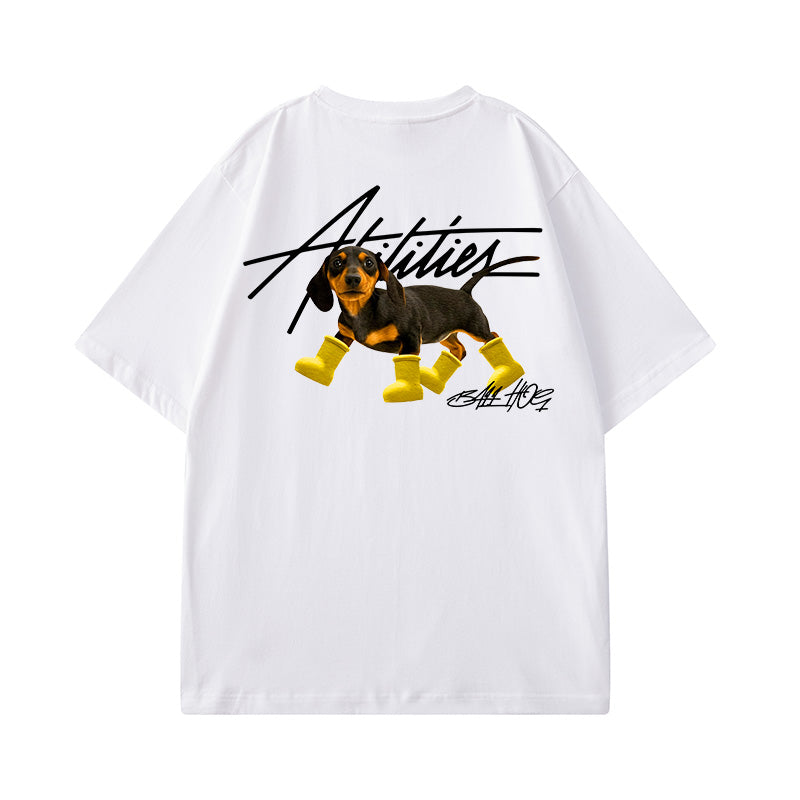 #HS-DT2016# Trendy Casual Short-Sleeved T-Shirt