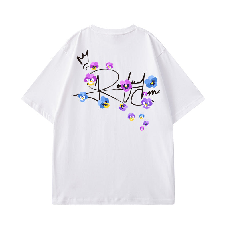 #HS-DT2018# Trendy Casual Short-Sleeved T-Shirt