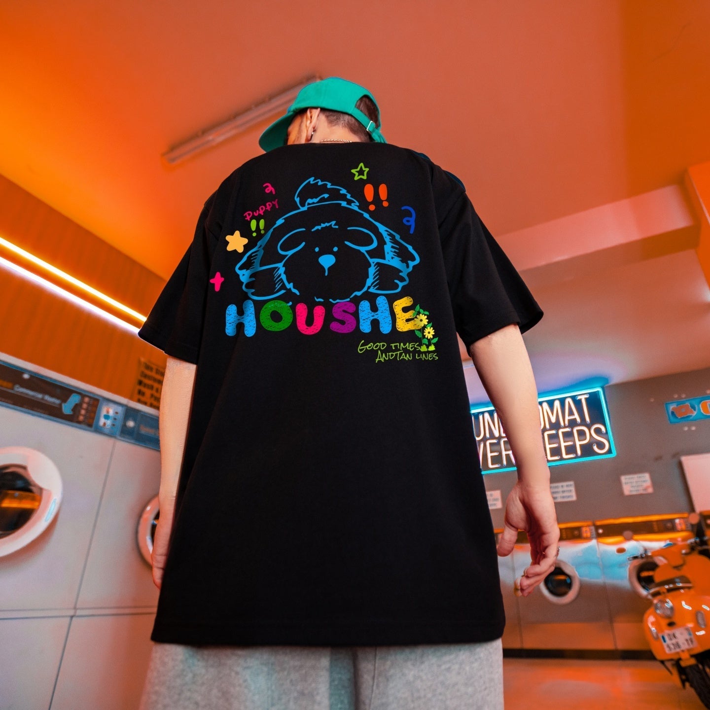 #HS-DT2021# Trendy Casual Short-Sleeved T-Shirt