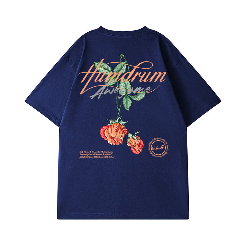 #HS-DT2027# Trendy Casual Short-Sleeved T-Shirt