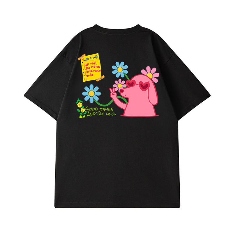#HS-DT2033# Trendy Casual Short-Sleeved T-Shirt