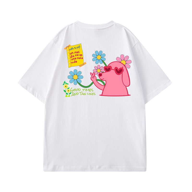 #HS-DT2033# Trendy Casual Short-Sleeved T-Shirt