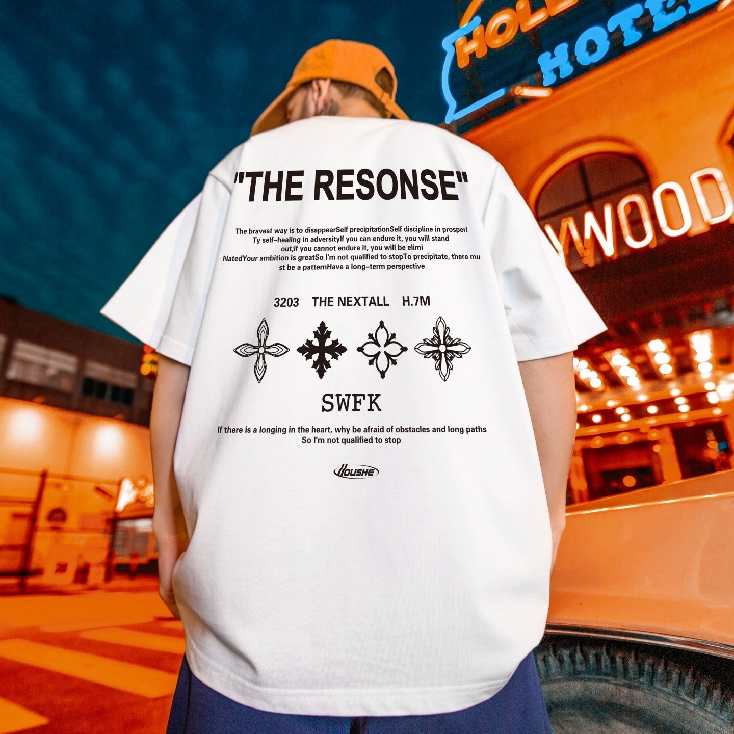#HS-DT2035# Trendy Casual Short-Sleeved T-Shirt