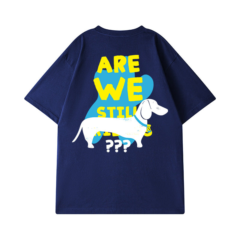 #HS-DT2063# Trendy Casual Short-Sleeved T-Shirt