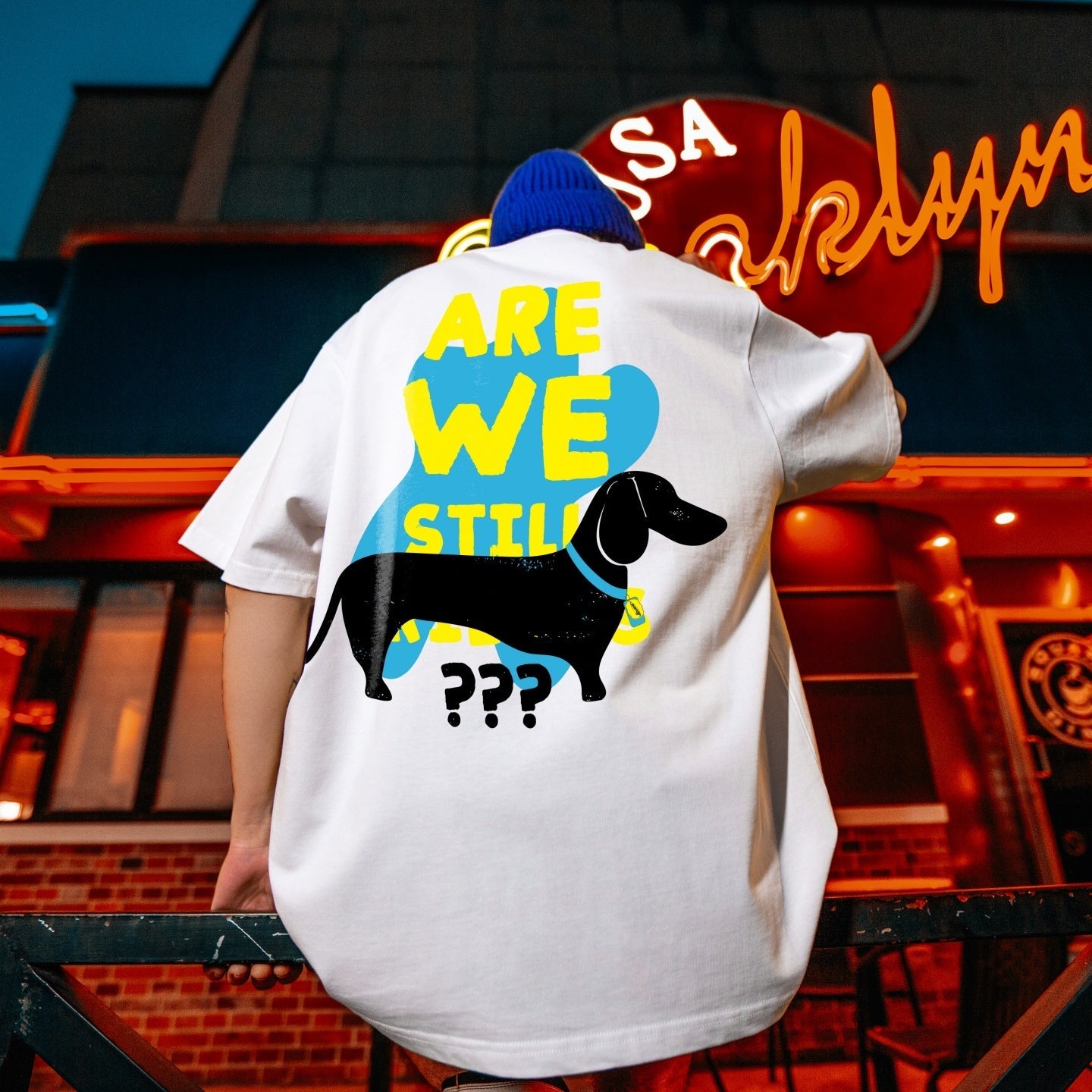 #HS-DT2063# Trendy Casual Short-Sleeved T-Shirt