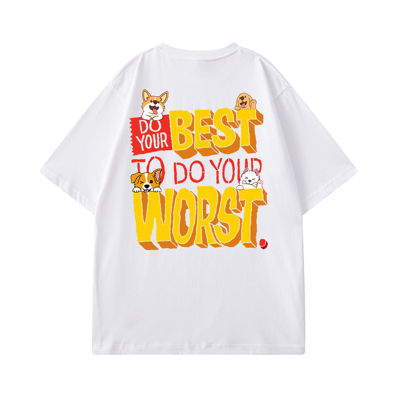 #HS-DT2086# Trendy Casual Short-Sleeved T-Shirt