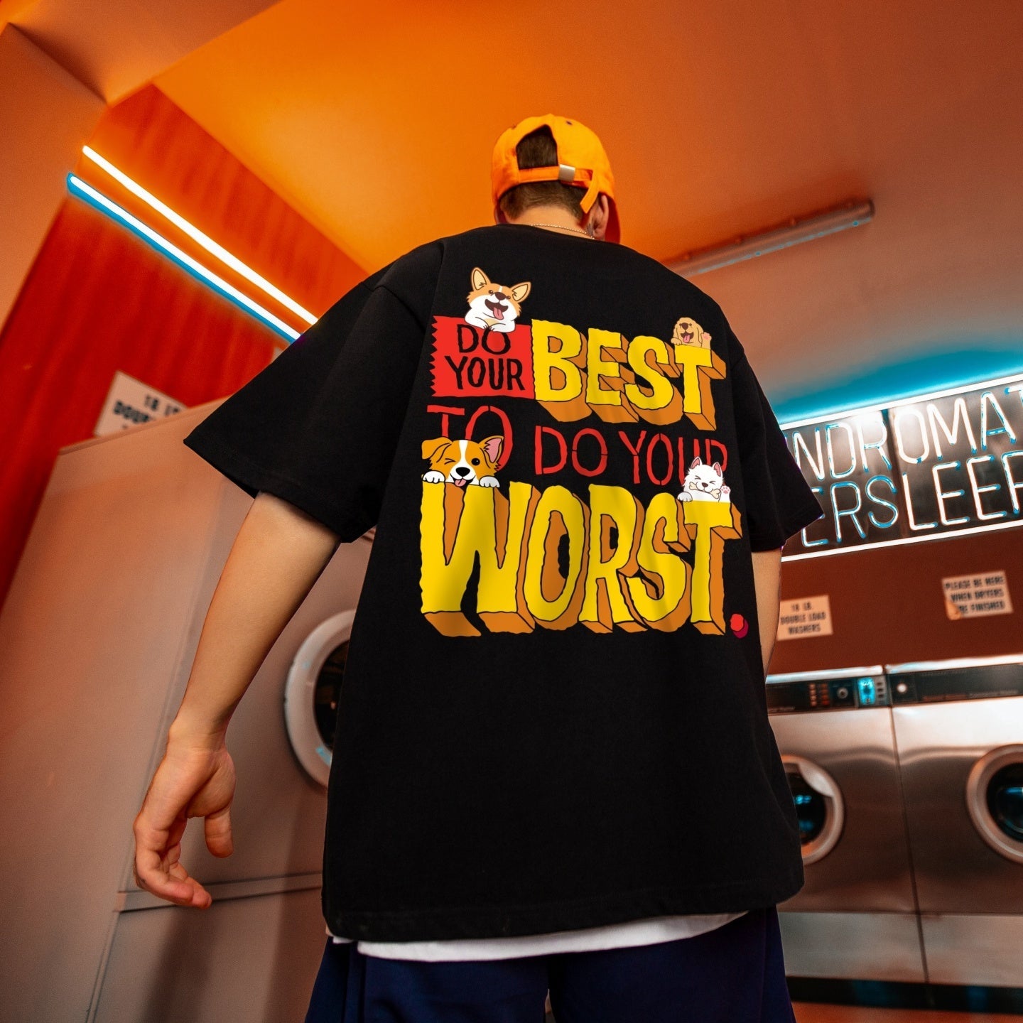 #HS-DT2086# Trendy Casual Short-Sleeved T-Shirt