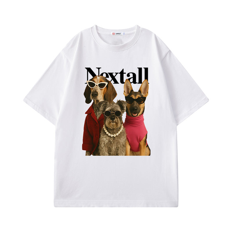 #HS-DT2088# Trendy Casual Short-Sleeved T-Shirt