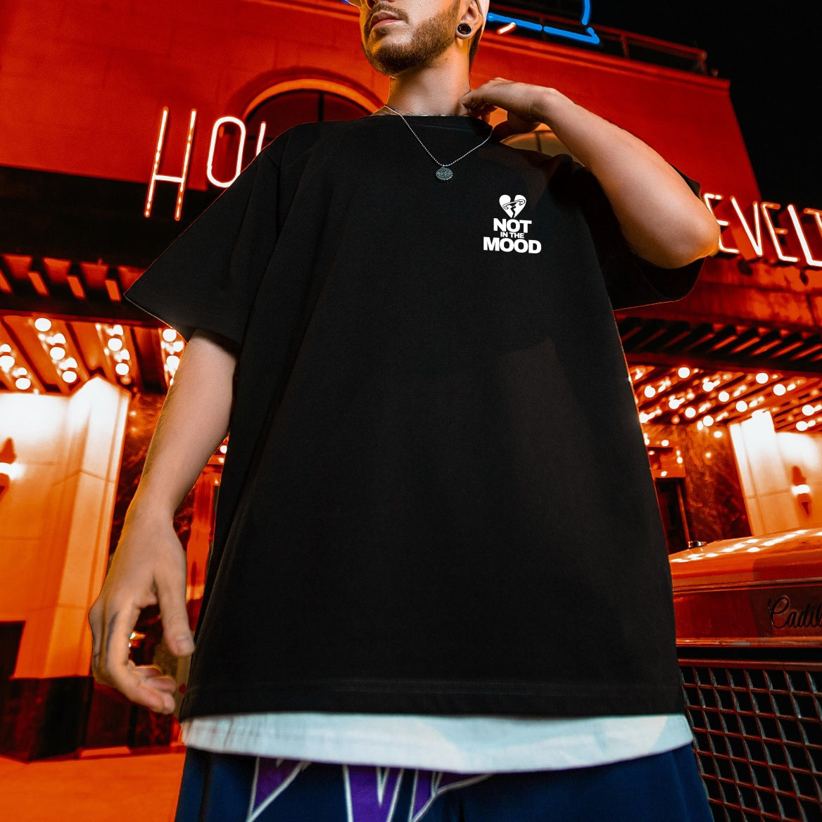 #HS-DT2097# Trendy Casual Short-Sleeved T-Shirt