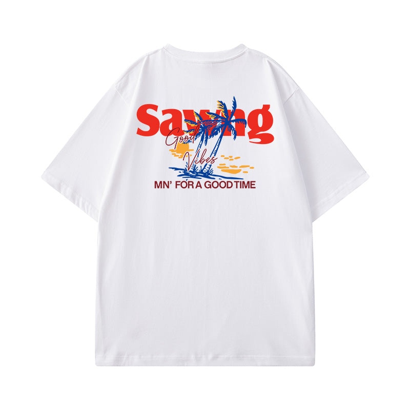 #HS-DT2104# Trendy Casual Short-Sleeved T-Shirt