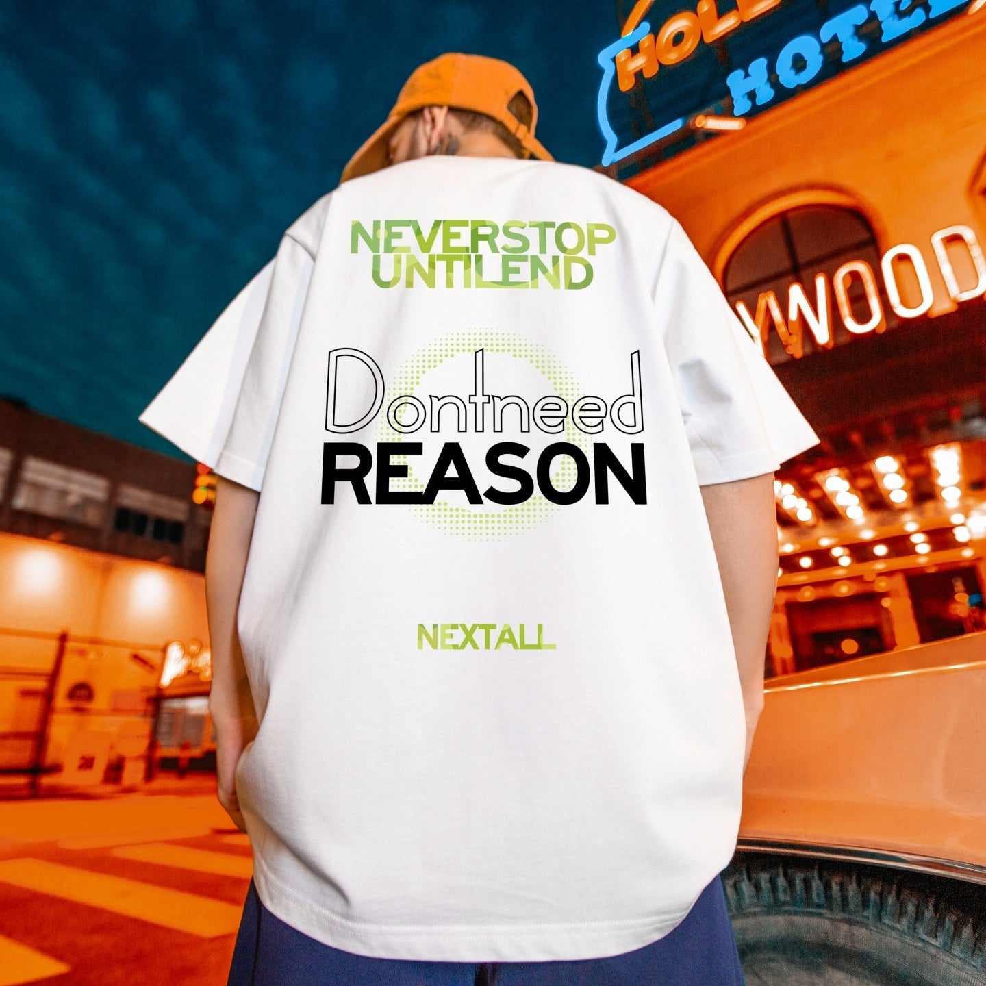 #HS-DT2105# Trendy Casual Short-Sleeved T-Shirt