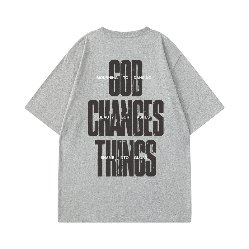 #HS-DT2108-1# Trendy Casual Short-Sleeved T-Shirt