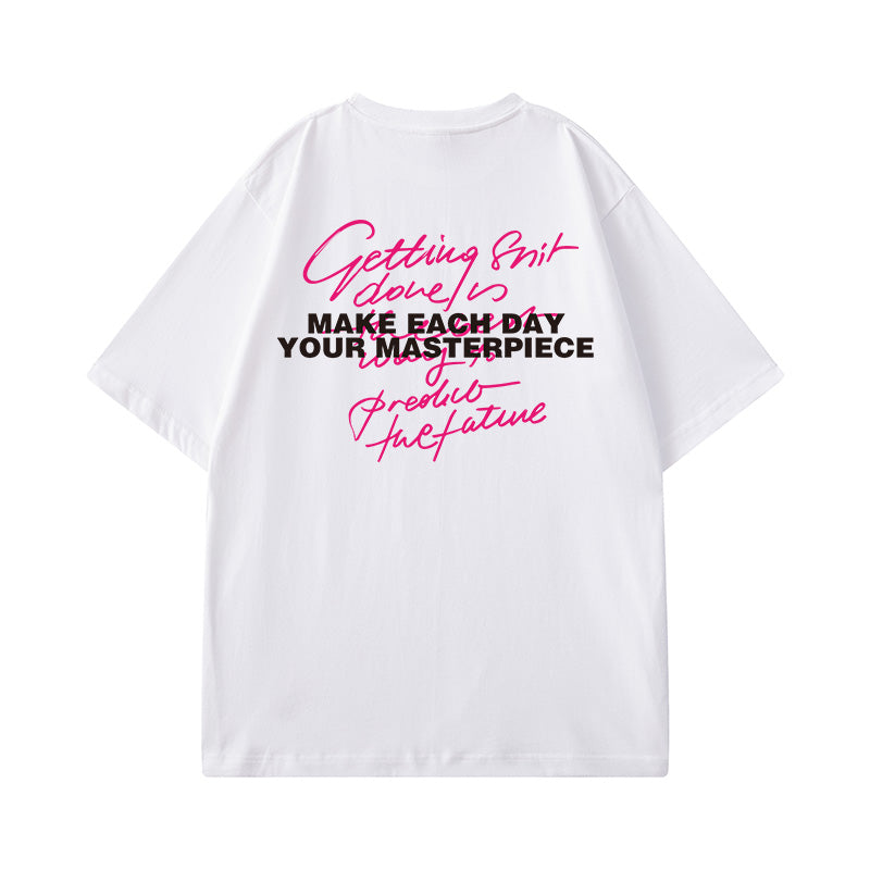 #HS-DT2109# Trendy Casual Short-Sleeved T-Shirt