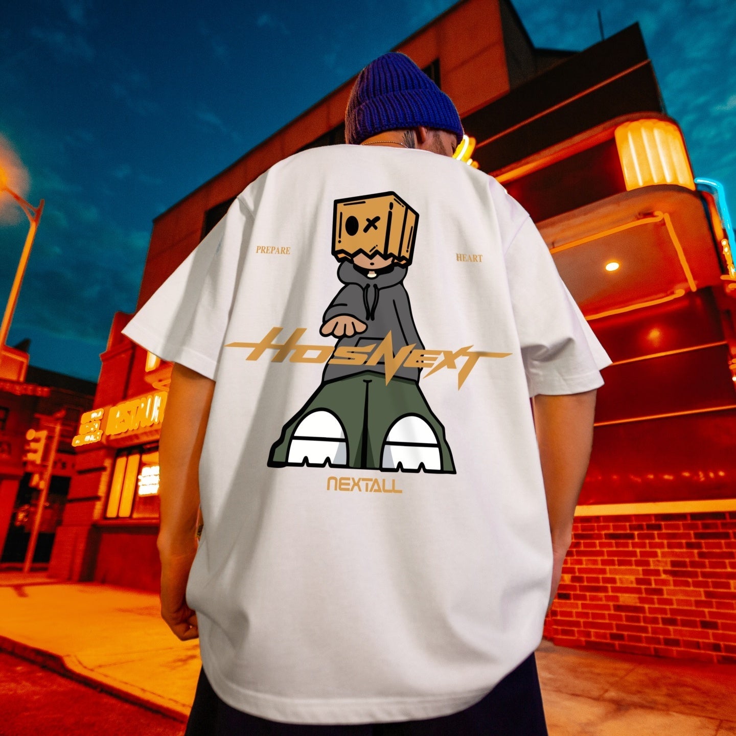 #HS-DT2110# Trendy Casual Short-Sleeved T-Shirt