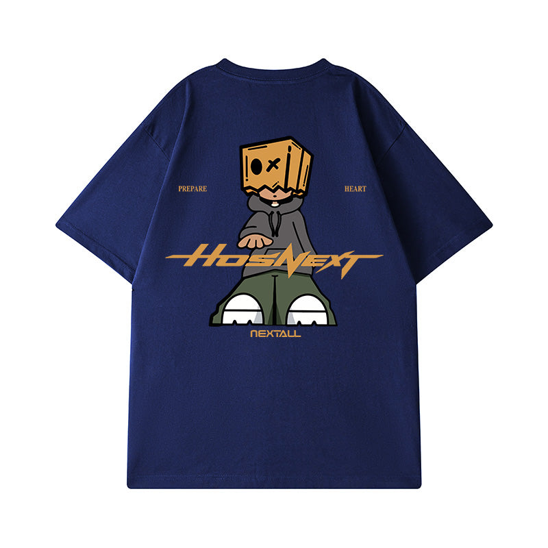 #HS-DT2110# Trendy Casual Short-Sleeved T-Shirt